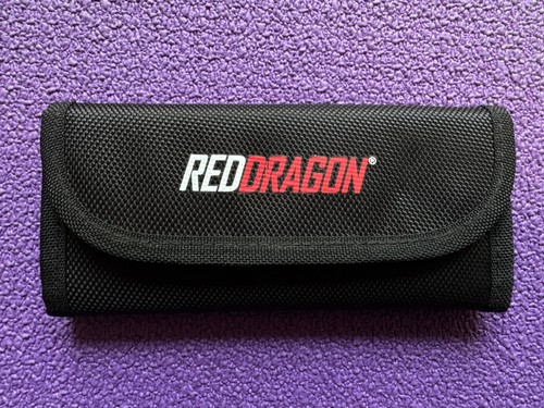 Red dragon black - dragon, tri-fold