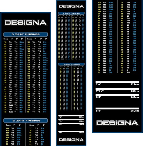 Designa darts non slip - darts,