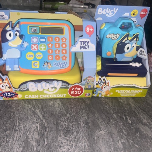 Bluey cash checkout and - checkout, clic