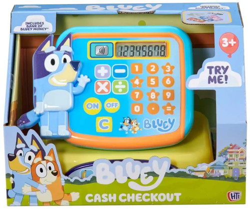 Bluey cash checkout - bluey,