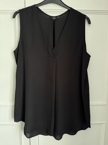 Black semi sheer - black, floaty