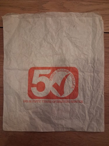 Tesco vintage 1980s paper - tesco,
