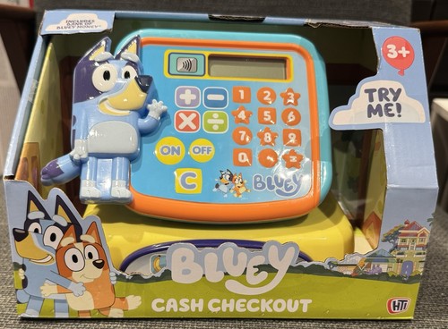 Bluey kids cash checkout - bluey,