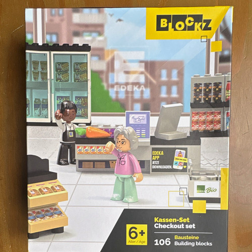 Blockz edeka kassen set - edeka, kassen-set