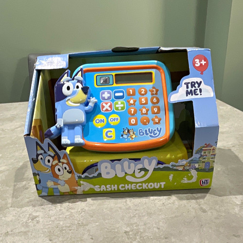 Bluey cash checkout - bluey,