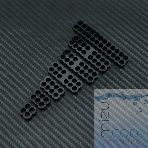 Black cable comb set for - black,