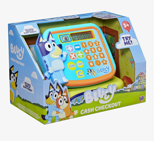 Bluey cash checkout - bluey,