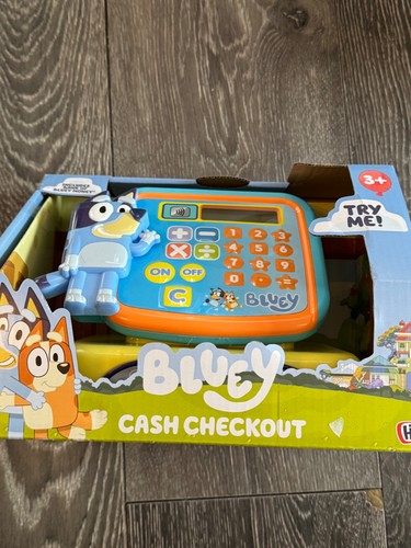 Bluey cash checkout playset - bluey,