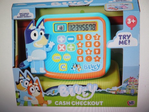 New battery operated bluey - new,