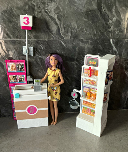 Barbie shopping shop - barbie,