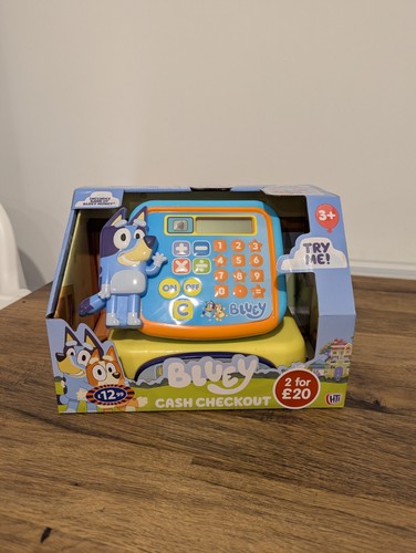 Bluey cash checkout - cash,