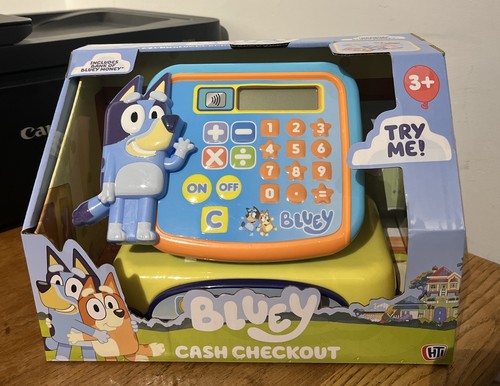 Bluey cash checkout - bluey,